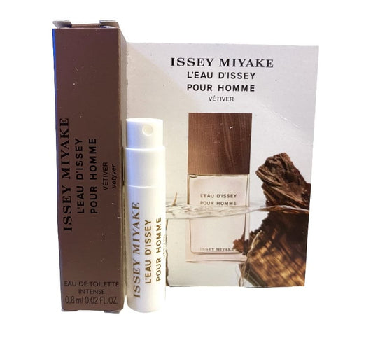 Flaconete 0,8ml – Issey Miyake LEau dIssey Vétiver Masculino • EDT Intense